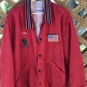 Vintage 70's DeLong bomber jacket made in USA